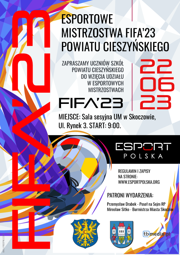 Plakat Cieszyn Fifa23 nowy